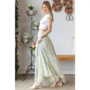 🆕 Oli & Hali Sage Green Maxi Skirt